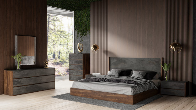 Nova Domus Rado Modern Walnut And Stucco Dresser - Transitional ... within Understanding the Craftsmanship Behind Nova Domus Rado Modern Walnut and Stucco Dresser