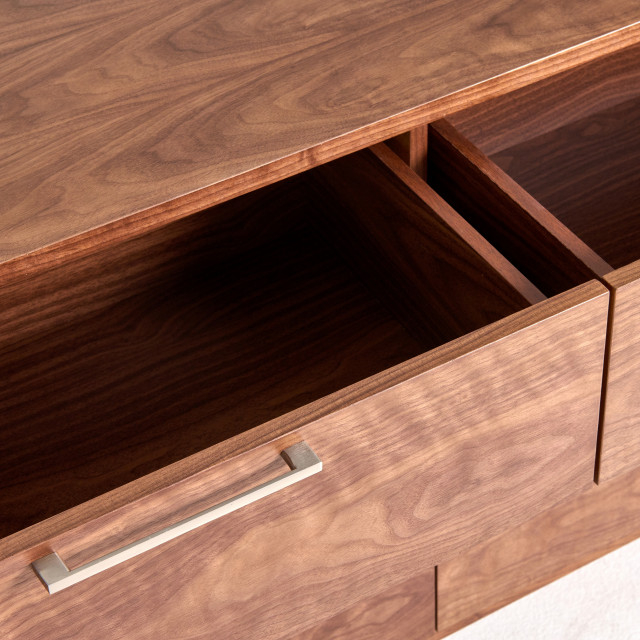 Nova Domus Soria Modern Walnut Dresser - Midcentury - Dressers - By Vig ... intended for Nova Domus Berlin Modern Walnut Dresser