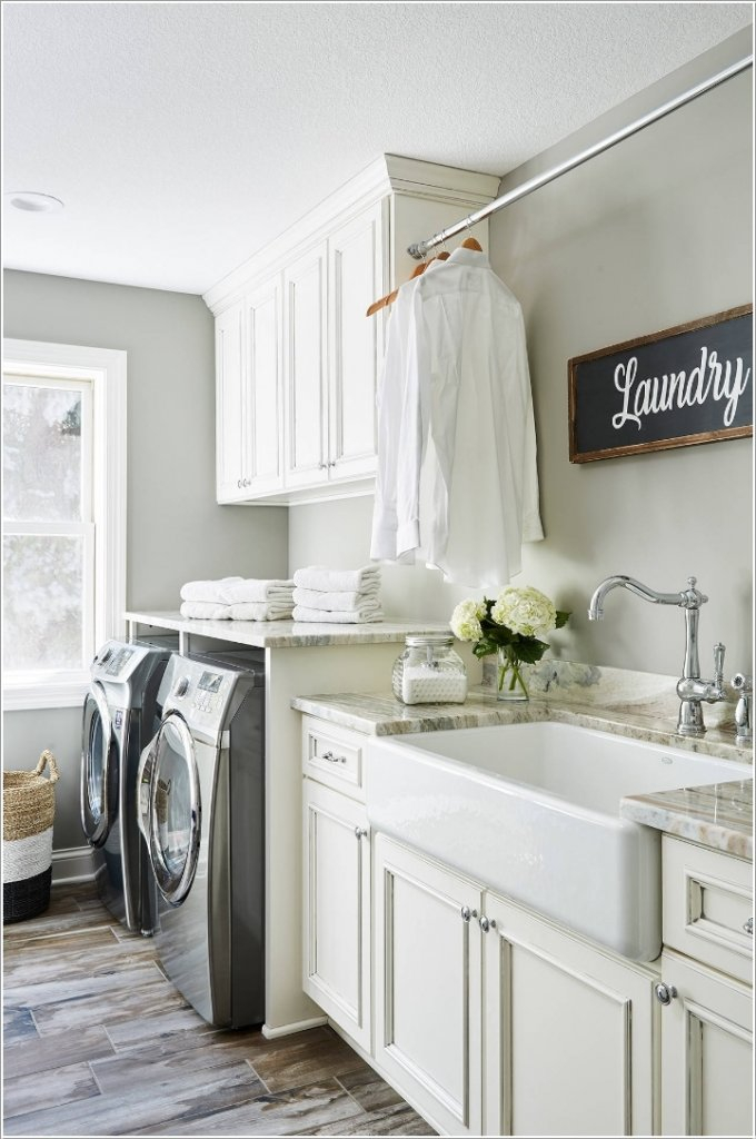 Relaxing Color Palettes For A Laundry Room within From Chaos to Serenity: 7 Thoughtful Color Palettes for Your Laundry Space