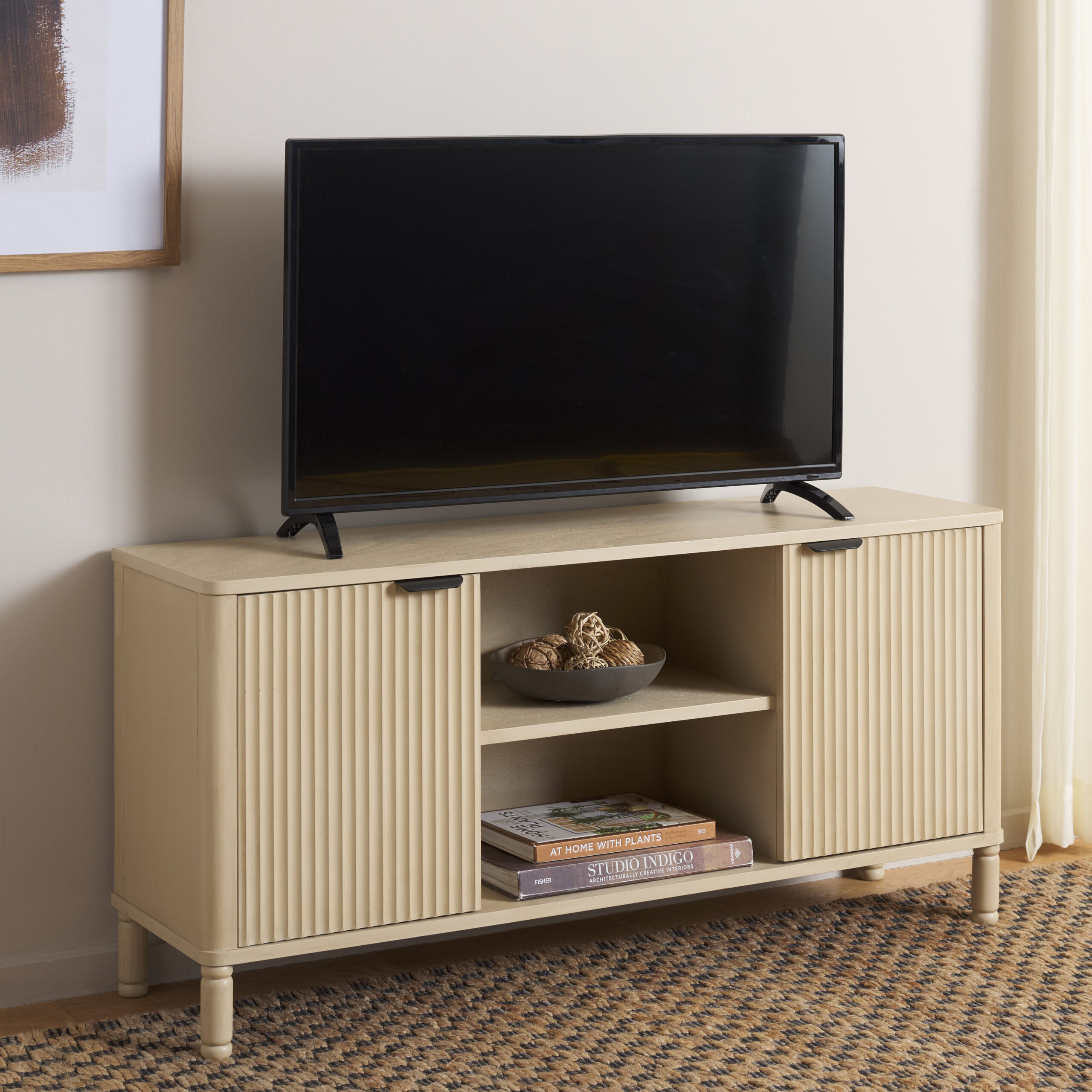 Safavieh Thurston 2 Door Media Stand | Wayfair regarding Tips for Maximizing Storage with the Safavieh Theon Media Stand
