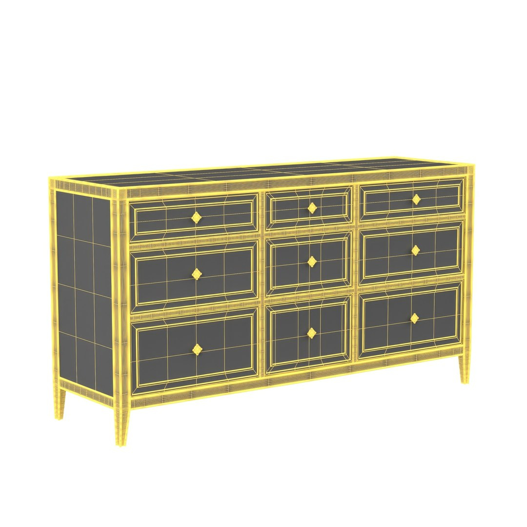 Sanctuary Anastasie Dresser Pbr 3D Model - Turbosquid 2119856 for Why the Sanctuary Anastasie Dresser Remains a Cherished Piece