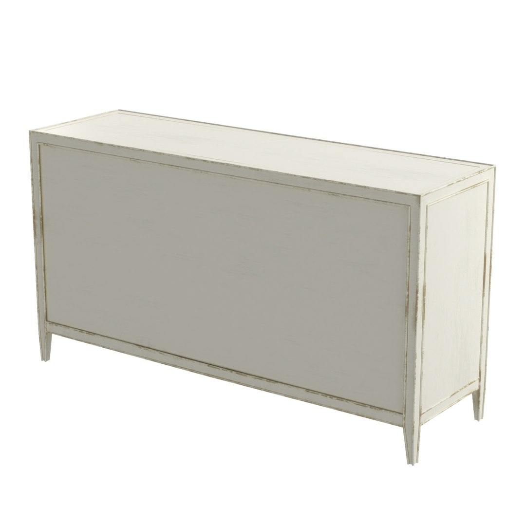 Sanctuary Anastasie Dresser Pbr 3D Model - Turbosquid 2119856 inside Sanctuary Anastasie Dresser