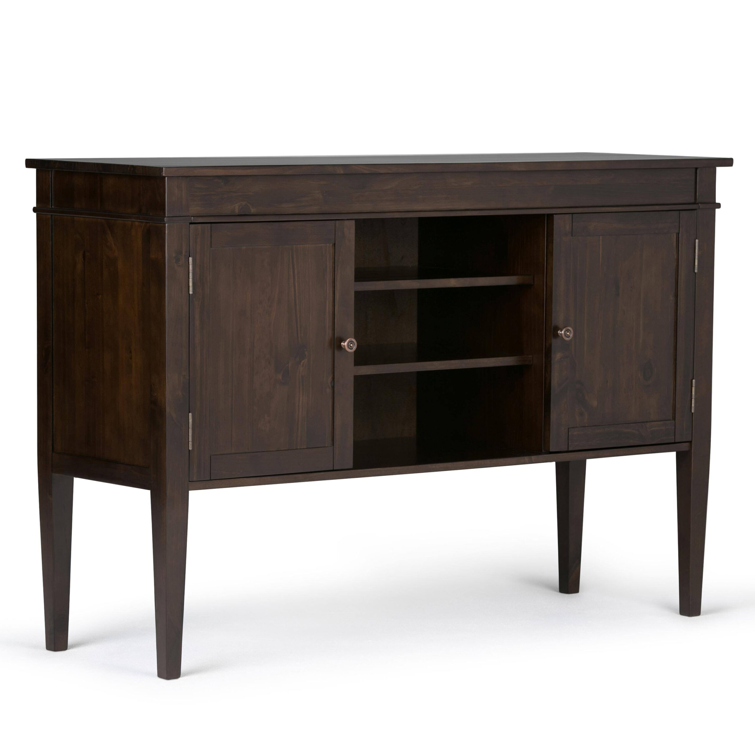 Simpli Home Carlton Tall Tv Media Stand, Brown - Revivalcandy for Carlton Tv Media Stand