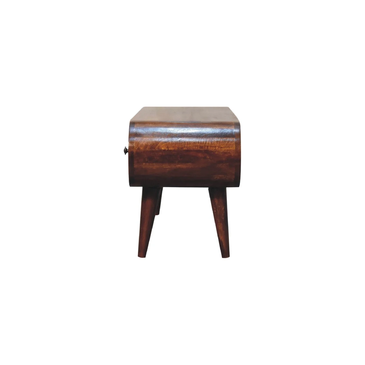 Solid Chestnut Finished Mango Wood 2 Drawer Media/Television Unit ... regarding Media Unit Elevated Chestnut Solid Mango Wood Artisan Furniture