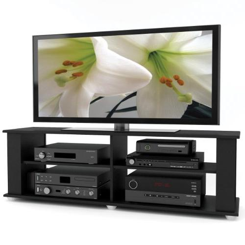 Sonax Fs-3580 Fillmore Tv Stand, Midnight Black throughout Understanding the Craftsmanship Behind the Fillmore 58" Ravenwood Black TV Stand