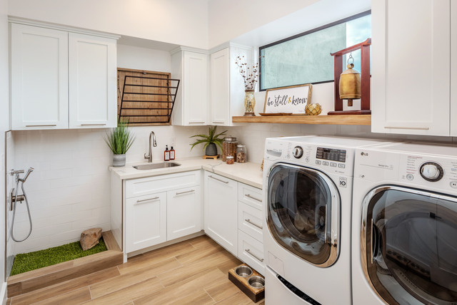 The 10 Most Popular Laundry Rooms On Houzz Right Now regarding Trending Now: 2017’S Most Popular Laundry Rooms