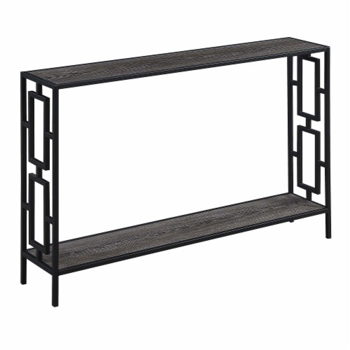 Town Square Metal Frame Console Table With Shelf, 1 - Kroger regarding Exploring the Popular Town Square Console Table with Shelf in Espresso Finish