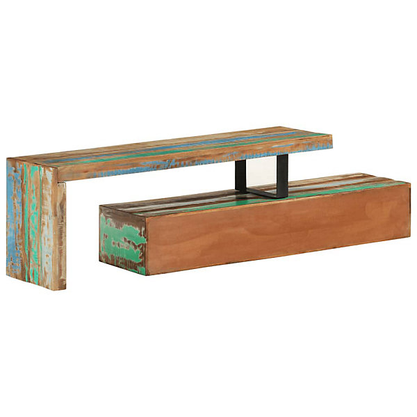 Vidaxl Tv Stand Solid Wood Reclaimed intended for Vidaxl Tv Stand Tv Console Sideboard Media Unit Cupboard Solid Wood Reclaimed