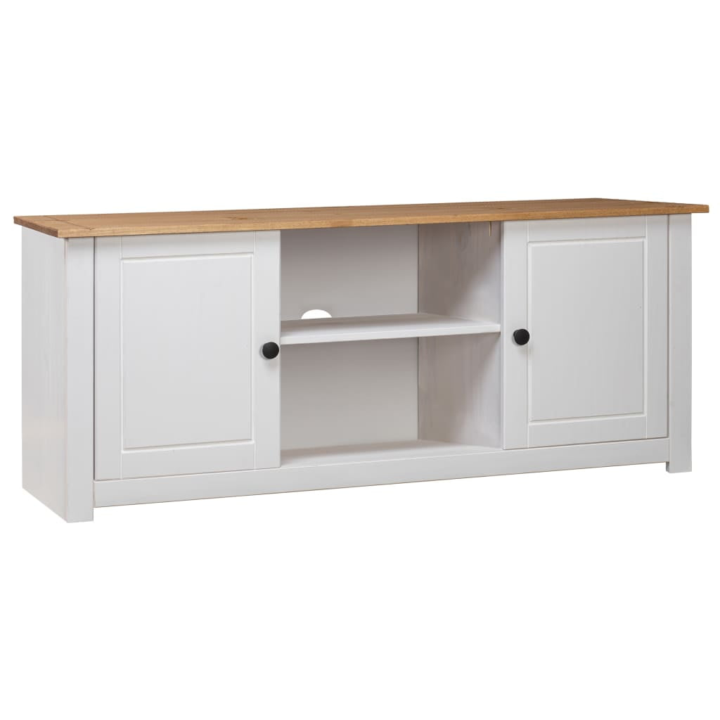 Vidaxl Tv Stand Tv Console Sideboard Tv Unit Solid Pine Wood Panama ... throughout Functional Beauty in Contemporary Furniture Design