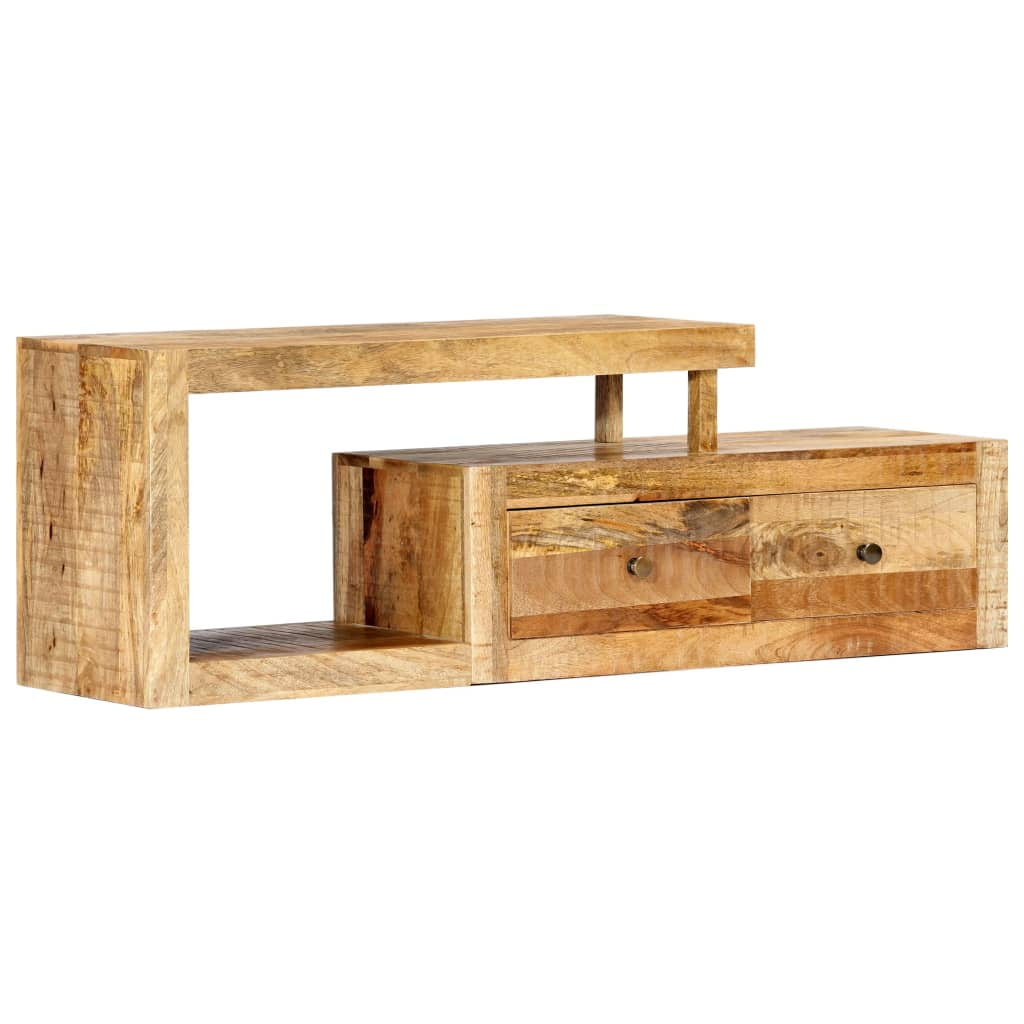 Vidaxl Tv Stand Tv Unit Sideboard Home Tv Console Media Unit Solid ... regarding Choosing the Right Wood Grain Patterns for Your Home's Unique Character