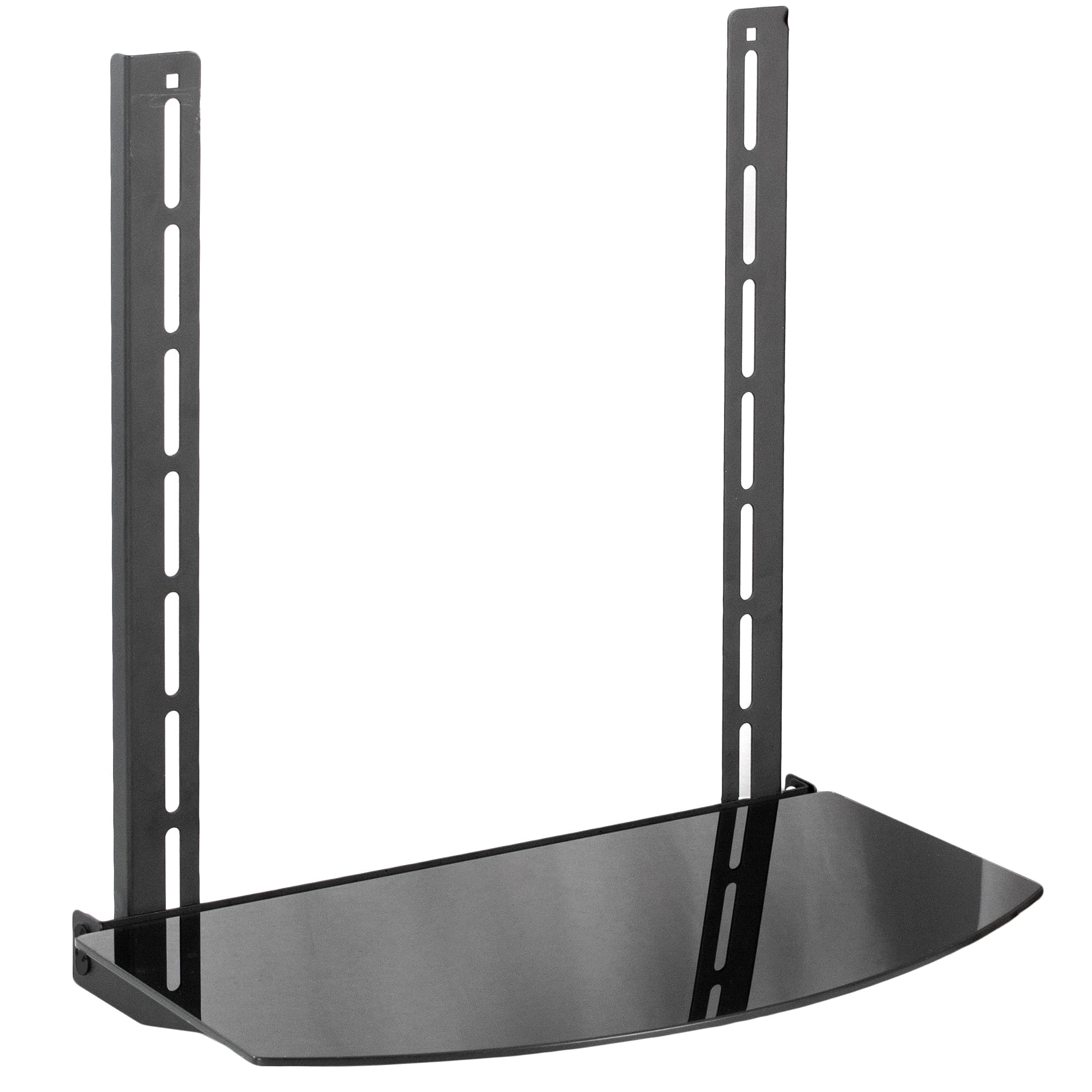 Vivo Vesa Wall Mount Glass Shelf, Under/Above Bracket For Av Components ... with regard to Understanding VESA Mounting Standards for Your TV Setup