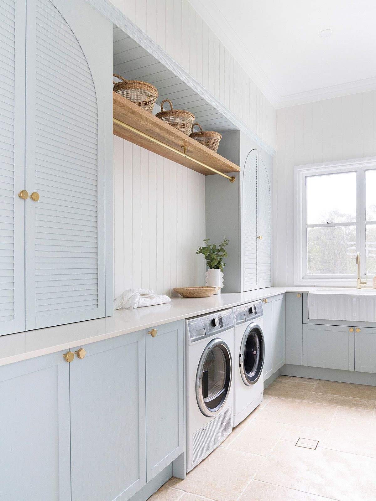 50+ Laundry Room Backsplash ( Joyful & Stylish ) - Designs | Blue ... in New This Week: 3 Laundry Rooms With Joyful Style