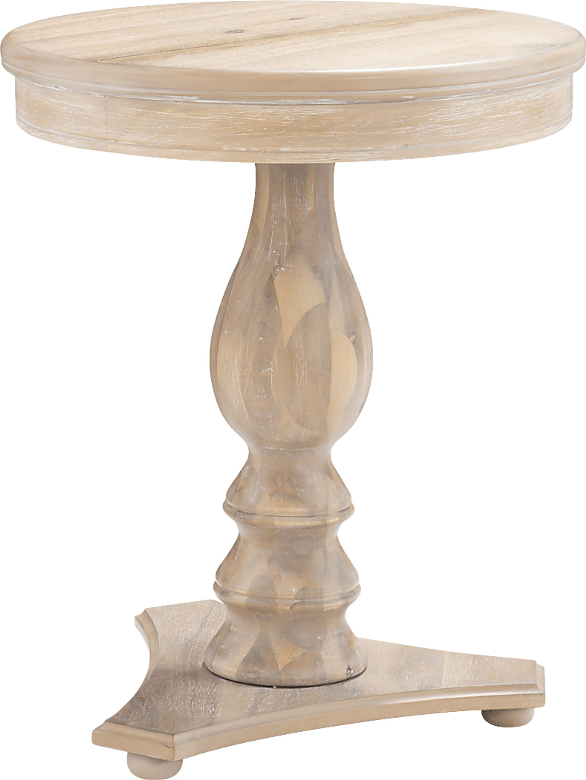 Amorette Natural Light Wood Accent Table | Rooms To Go with regard to Drawer Mirrored Transitional Elegant