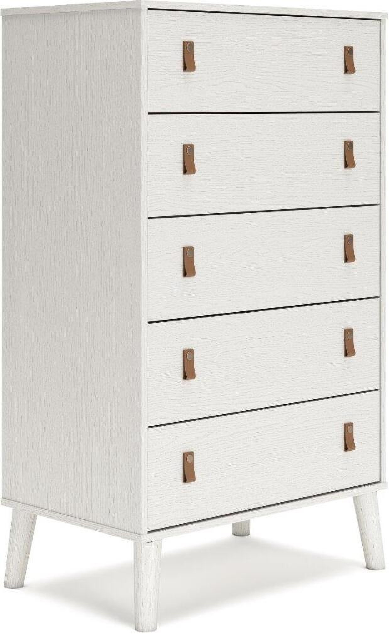 Aprilyn White Five Drawer Chest By Ashley Furniture | 1Stopbedrooms with The art of choosing the perfect pearl white 5-drawer chest for your home