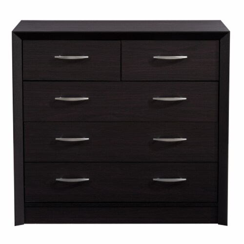 Corliving Newport 5 Drawer Dresser Black, 1 Unit - Fry’s Food Stores intended for Corliving Boston 6 Drawer Dresser, Black