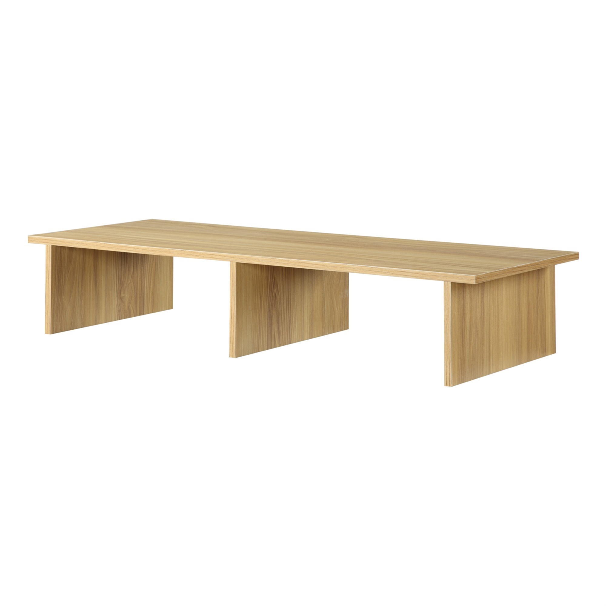 Designs2Go Large Tv / Monitor Riser, Light Oak ( Pack Of 2 ) - Walmart.com regarding Convenience Concepts Designs2Go Large Tv-Monitor Riser In Light Oak Wood Finish