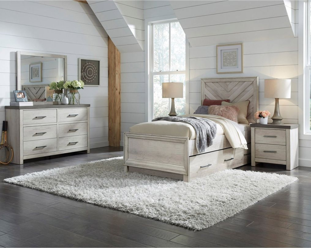 Emma Mason Signature Dela Paz Norte 4Pc Panel With Trundle Bedroom Set ... regarding Emma Mason Signature Sherborne 4Pc Entertainment Estate Wall In Dark Almond