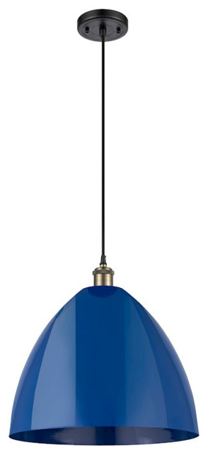 Innovations Ballston Ply Dome 16" Mini Pendant, Black Antique Brass ... with How the Zeno 8.5 Wide Pendant with Metal Shade Transforms Interior Lighting