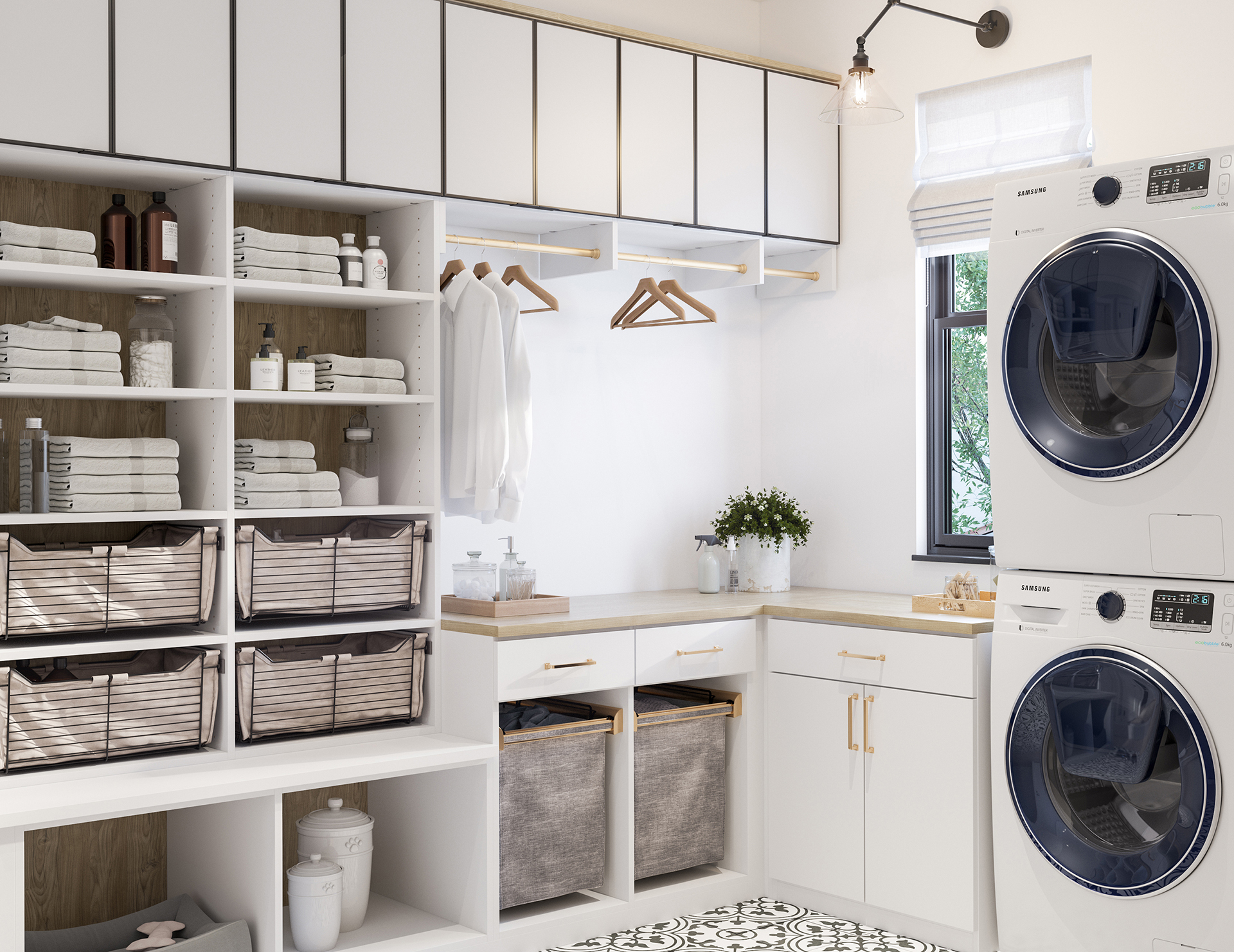 Laundry Room Cabinets & Storage Ideas | California Closets within Smart Storage Solutions for Lakeside Laundry Spaces