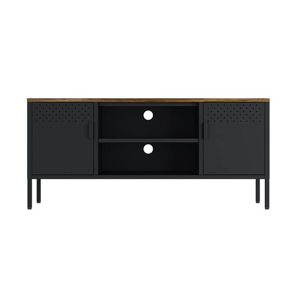 Manhattan Comfort Landen 47-In Modern Tv Stand W/ 6 Fixed Shelves ... in How the Manhattan Comfort Landen 47 TV Stand Transforms Living Room Aesthetics