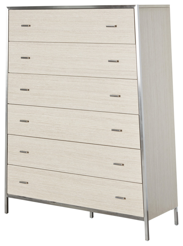 Silverlake Village 6-Drawer Chest, Washed Oak - Contemporary - Dressers ... in How Washed Oak Finishing Enhances the Beauty of Silverlake Village Furniture