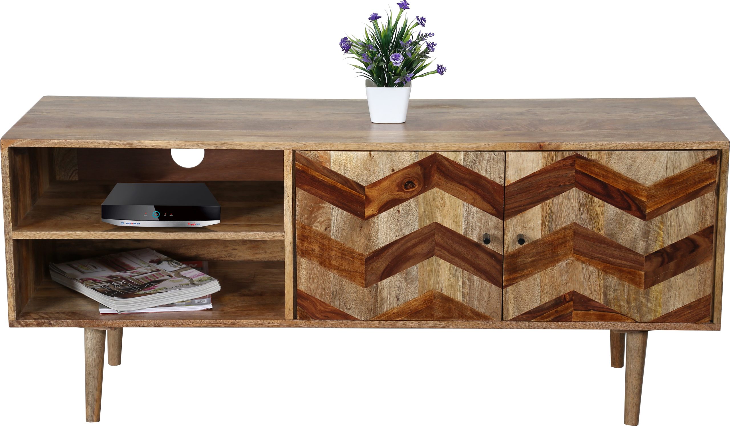 The 20 Best Collection Of Mango Wood Tv Cabinets for Keese 2-Door Wood 70" Tv Stand Media Console Mango Brown