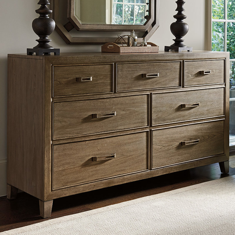 Tommy Bahama Home Cypress Point Lockeport Triple Dresser & Reviews ... inside Why the Lockeport Triple Dresser Stands Out in Today's Market
