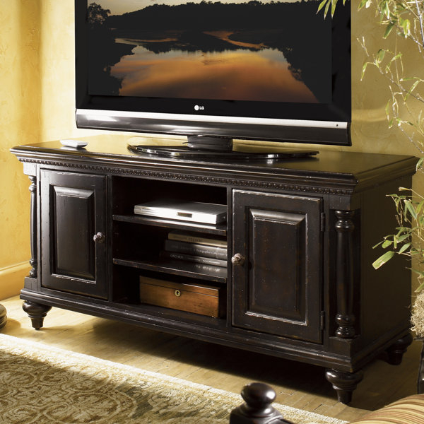 Tommy Bahama Home Kingstown Huntington Media Console & Reviews | Perigold throughout Huntington Media Console