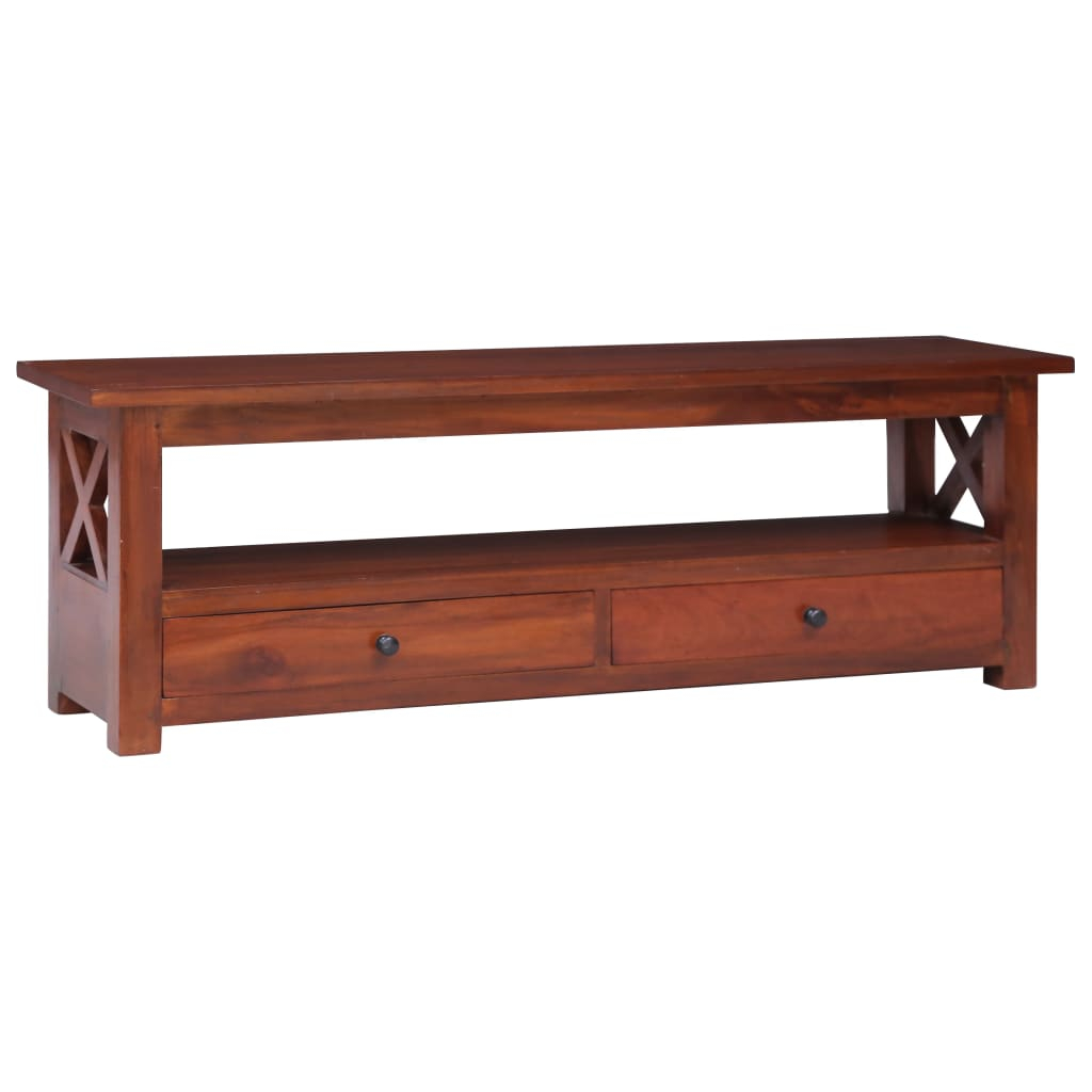 Vidaxl Tv Stand Tv Unit Sideboard Tv Console Media Unit Solid Mahogany ... within Vidaxl Tv Stand Tv Console Sideboard Tv Console Media Unit Solid Mahogany Wood