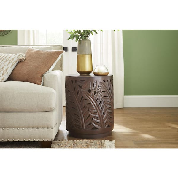 Wood - Round - End & Side Tables - The Home Depot inside The Evolution of Mid-Century Design in Modern Home Furnishings
