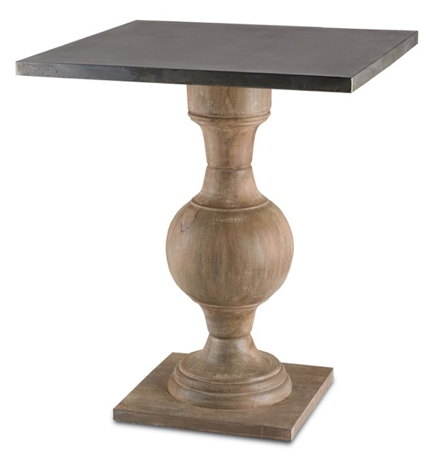 20 Surprising Square Wooden Pedestal Table Bases | Home Design Lover regarding Home Square Solid Wood Pedestal Table In Distressed Artifacts