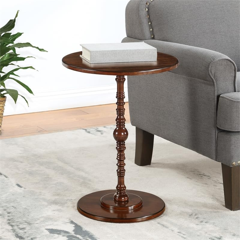 Amazon.com: Convenience Concepts Classic Accents Sanibel Beach Spindle ... inside Convenience Concepts Palm Beach Spindle Table In Blue Wood Finish