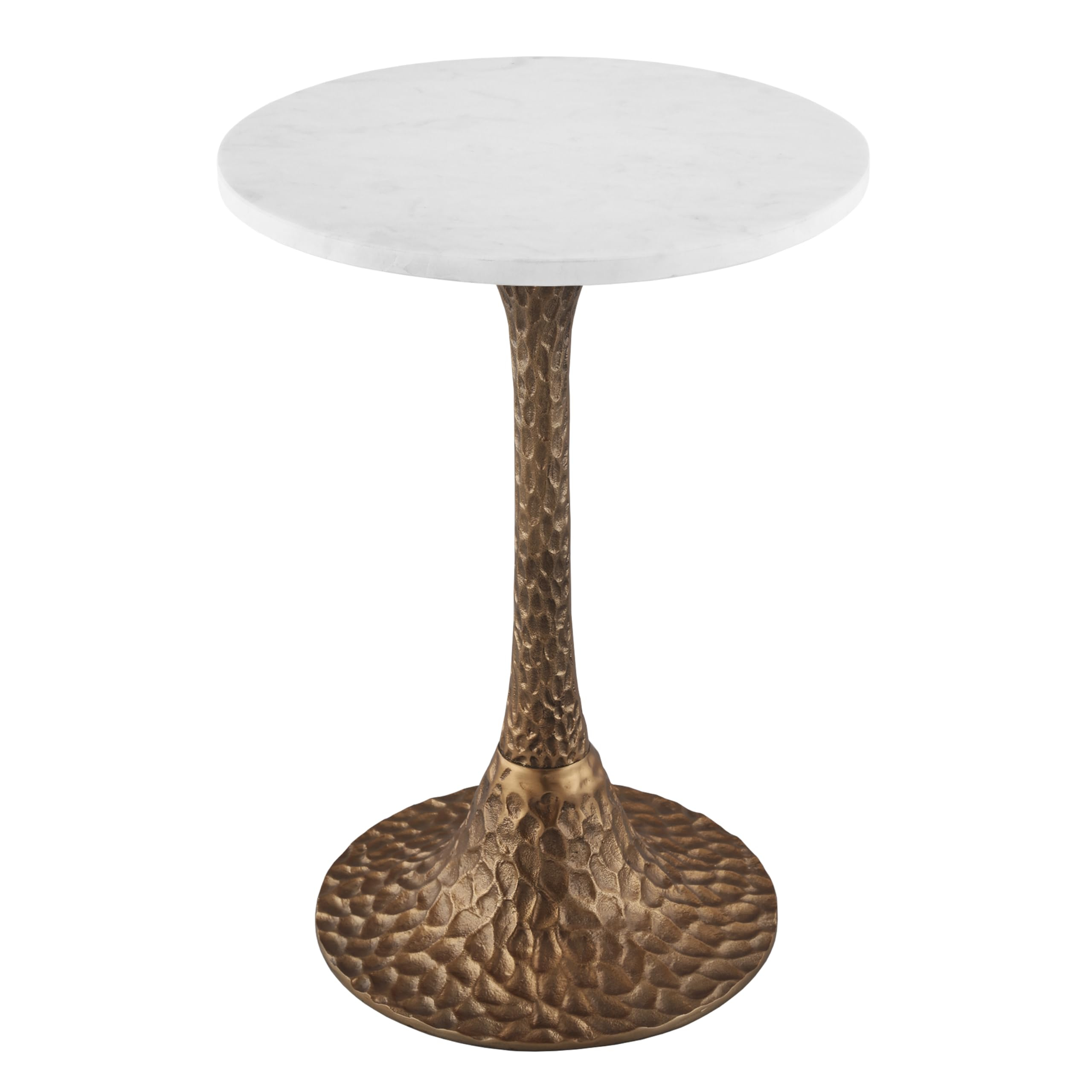 Amazon.com: The Urban Port Tyler Accent Side Table, 14.5 Inch Round ... with regard to The Psychology of Choosing the Right Side Table for Your Living Room