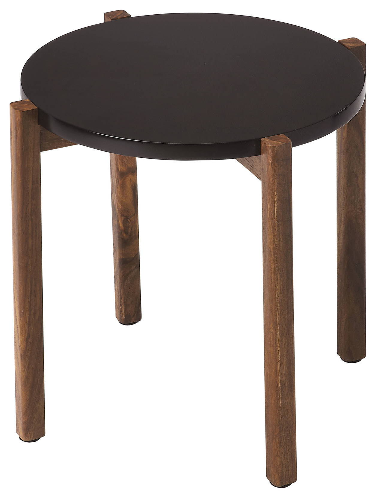 Butler Del Mar Modern End Table - Transitional - Side Tables And End ... with regard to Material choices and their impact on table aesthetics