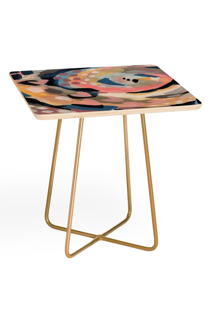 Deny Designs Laura Fedorowicz Lover Side Table Available At #Nordstrom ... within Struggling With Candy Skies Round Side Table? Here's What's Actually Wrong