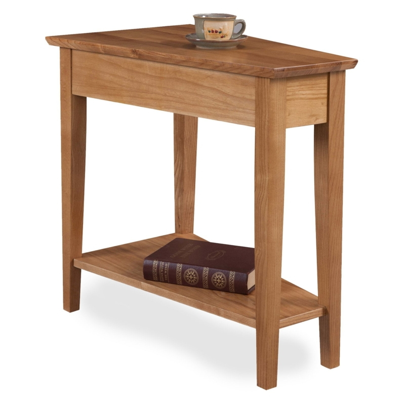 Leick Recliner Wedge Table - Designer Review & Photo with regard to Maximizing Space Efficiency Through Strategic Furniture Placement