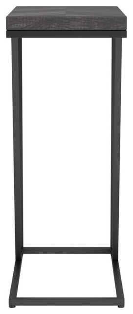 Pemberly Row Modern Rectangular Accent Table In Rustic Grey Finish ... for Beyond the Basics: How Expandable Tables Transform Living Spaces