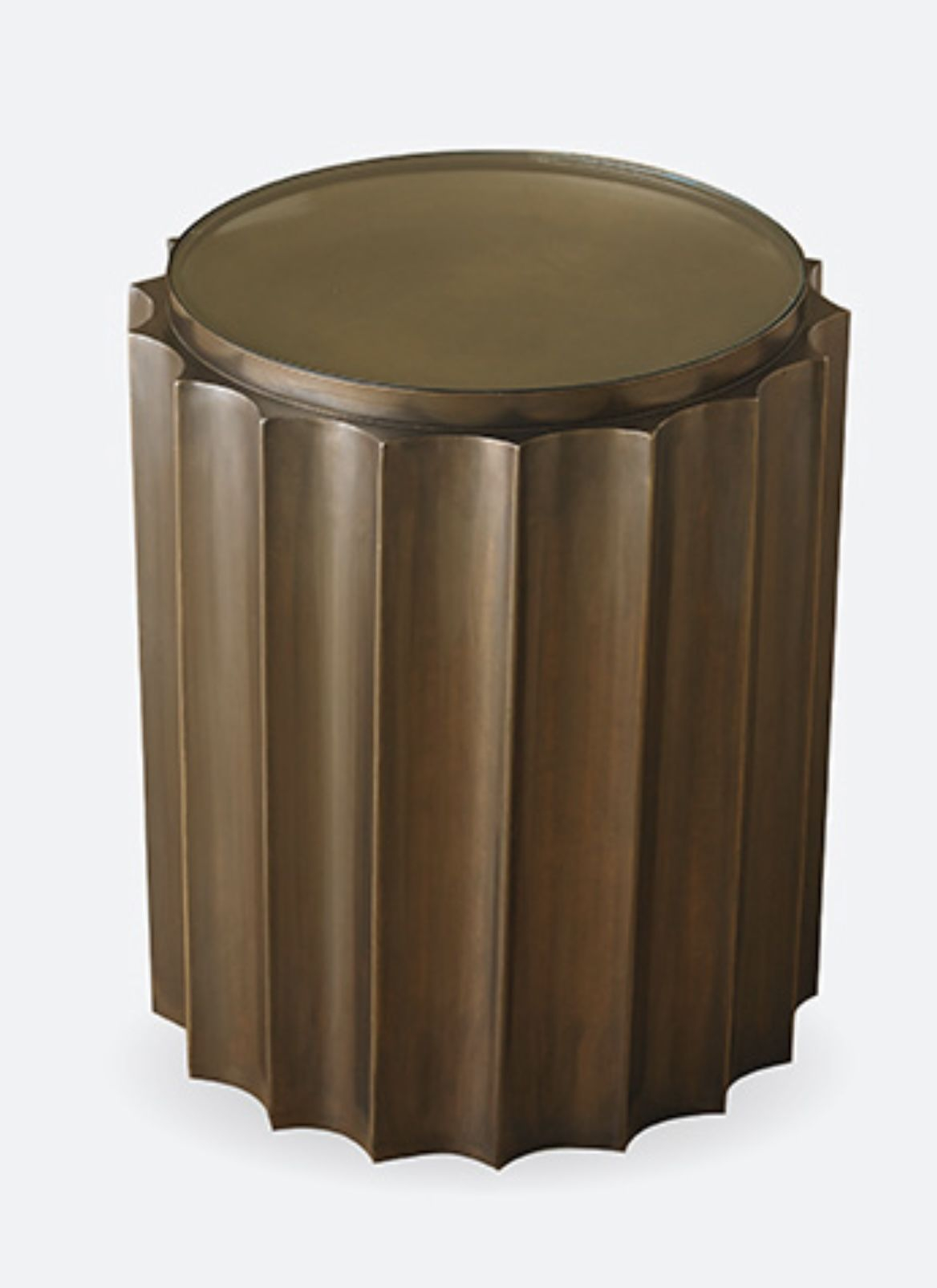 Pin By Swati Garg On Living Room Designs In 2025 | Drum Table, End ... intended for Modern Oxidized Copper Bronze Drum Table Metal Round Acid Washed