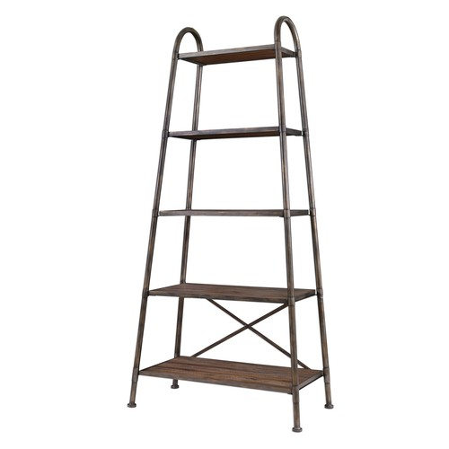 Urban living redefined through carefully crafted rustic industrial storage solutions