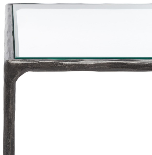 The Craftsmanship Behind Safavieh Couture Jessa Square End Table Brass Finish
