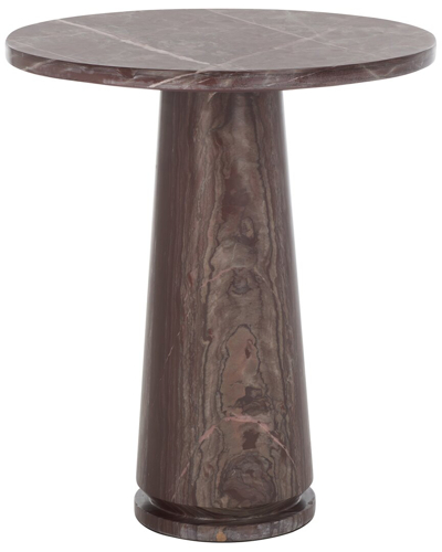 Safavieh Couture Valentia Tall Marble Accent Table | Modesens with How to Choose the Perfect Safavieh Couture Valentia Tall Marble Accent Table Brown for Your Space