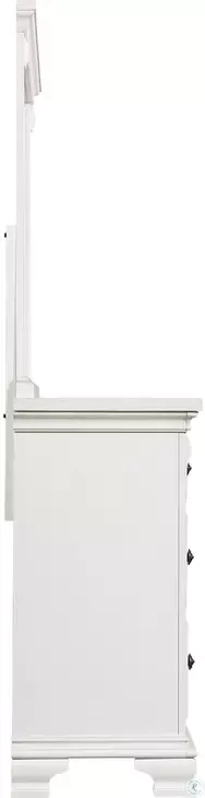 Trent White 7 Drawer Dresser From Elements Furniture | Coleman Furniture in Picket House Furnishings Trent 7-Drawer Dresser W/ Mirror Set In White