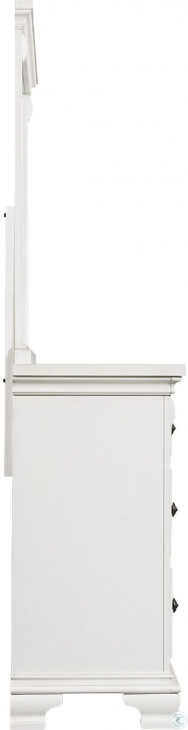 Trent White 7 Drawer Dresser From Elements Furniture | Coleman Furniture intended for Picket House Furnishings Trent 7-Drawer Dresser W/ Mirror Set In White