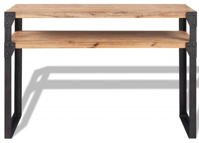 Vidaxl Console Table Entryway Table Living Room Side Table Solid Wood ... in Understanding the durability benefits of acacia wood in entryway furniture