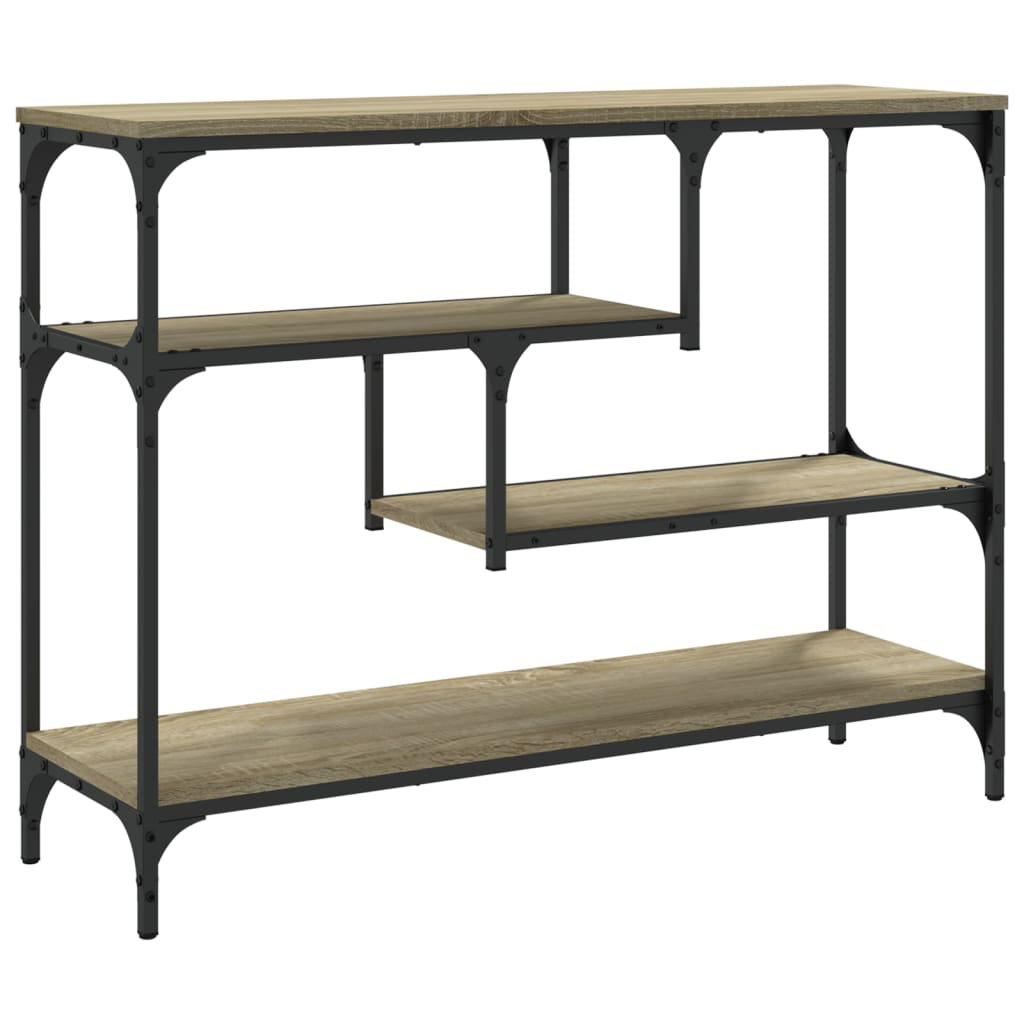 Vidaxl Console Table Side End Table Living Room Furniture Engineered ... throughout Vidaxl Console Table Accent End Table Living Room Light Gray Solid Wood Pine