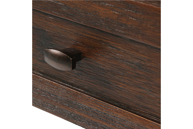 Warm Shaker Solid Wood 20" Rustic End Table | Ashley Furniture Homestore pertaining to Warm Shaker Solid Wood 20" Rustic End Side Table, Fog Grey