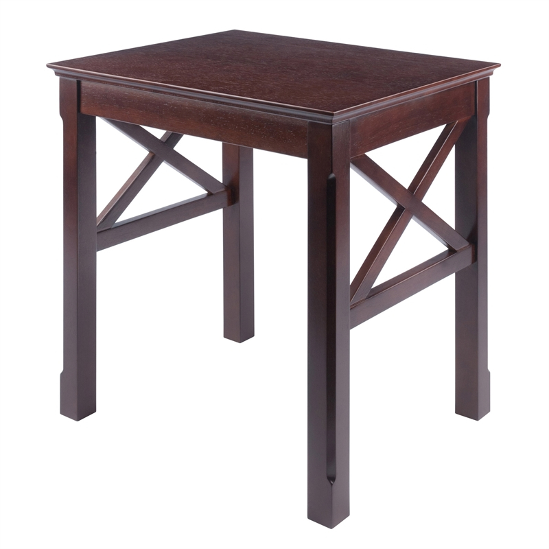 Winsome Xola 3-Piece Transitional Solid Wood Nesting Table In ... regarding Winsome Nolan Transitional Solid Wood End Table In Cappuccino