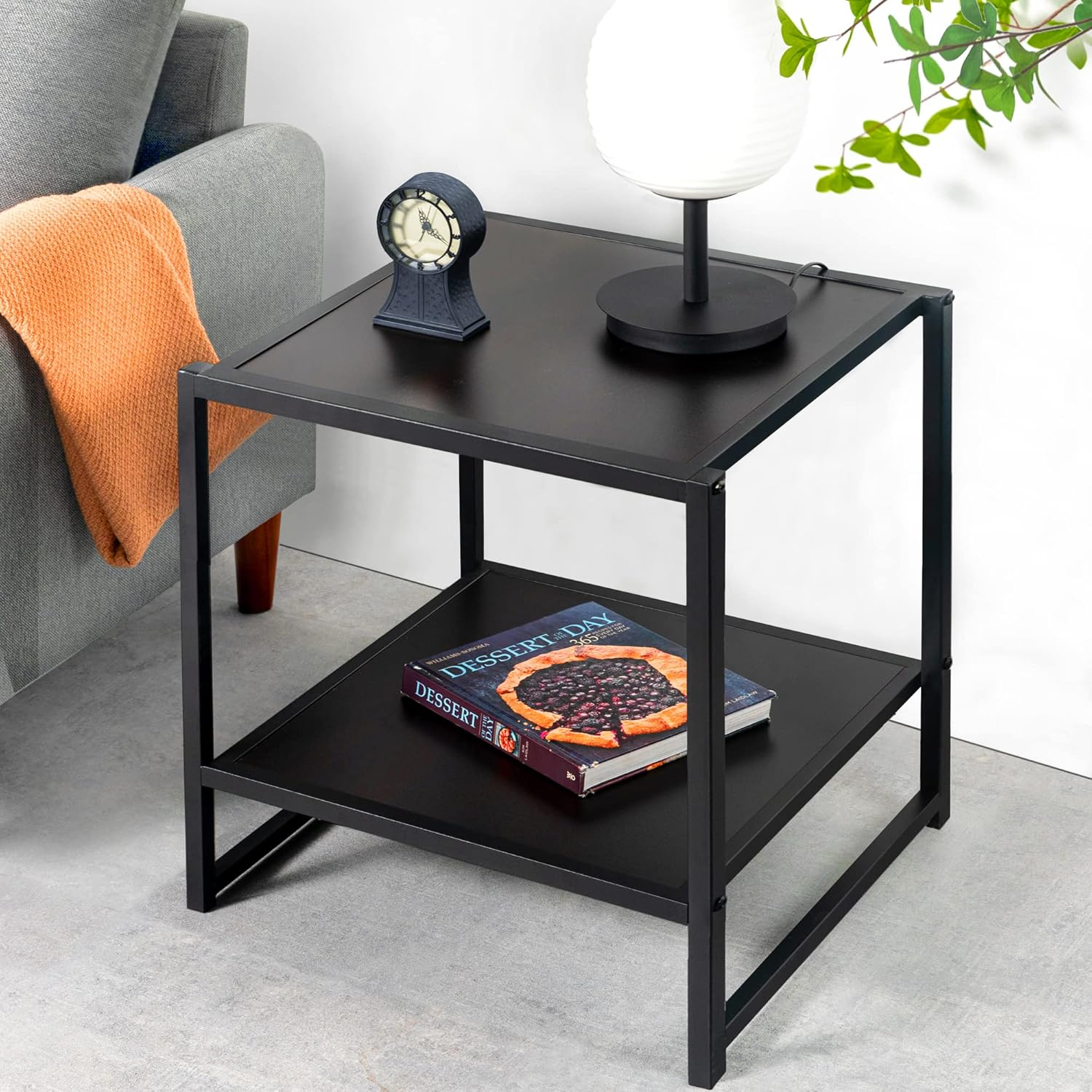 Zinus Modern Studio Collection 20 Inch Square Side / End Table / Night ... with regard to Stylish 20" Square Side Table/Night Stand/Coffee Table, Espresso