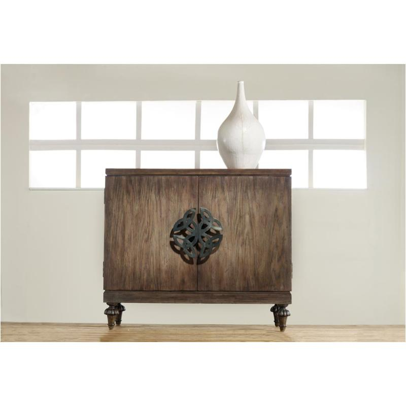638-85044 Hooker Furniture Melange Accent Furniture Savion Chest inside Hooker Furniture 638-85044 42"W Hardwood Cabinet - Dark Wood Stain