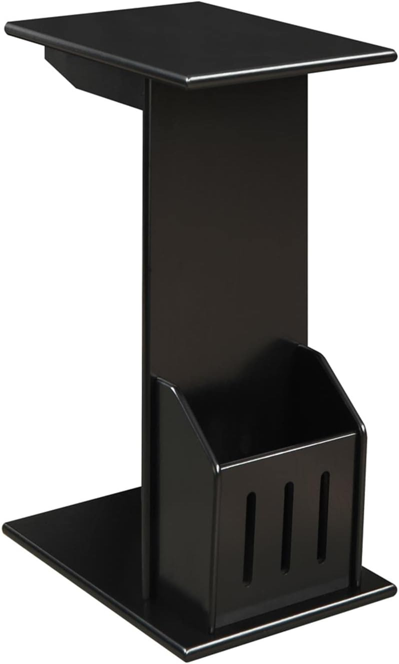 Amazon.com: Convenience Concepts Designs2Go Abby Magazine C End Table ... with Convenience Concepts Designs2Go Abby Magazine C End Table In Black Wood Finish